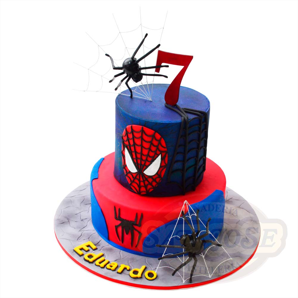 Spiderman Fondant - Pastelería San José