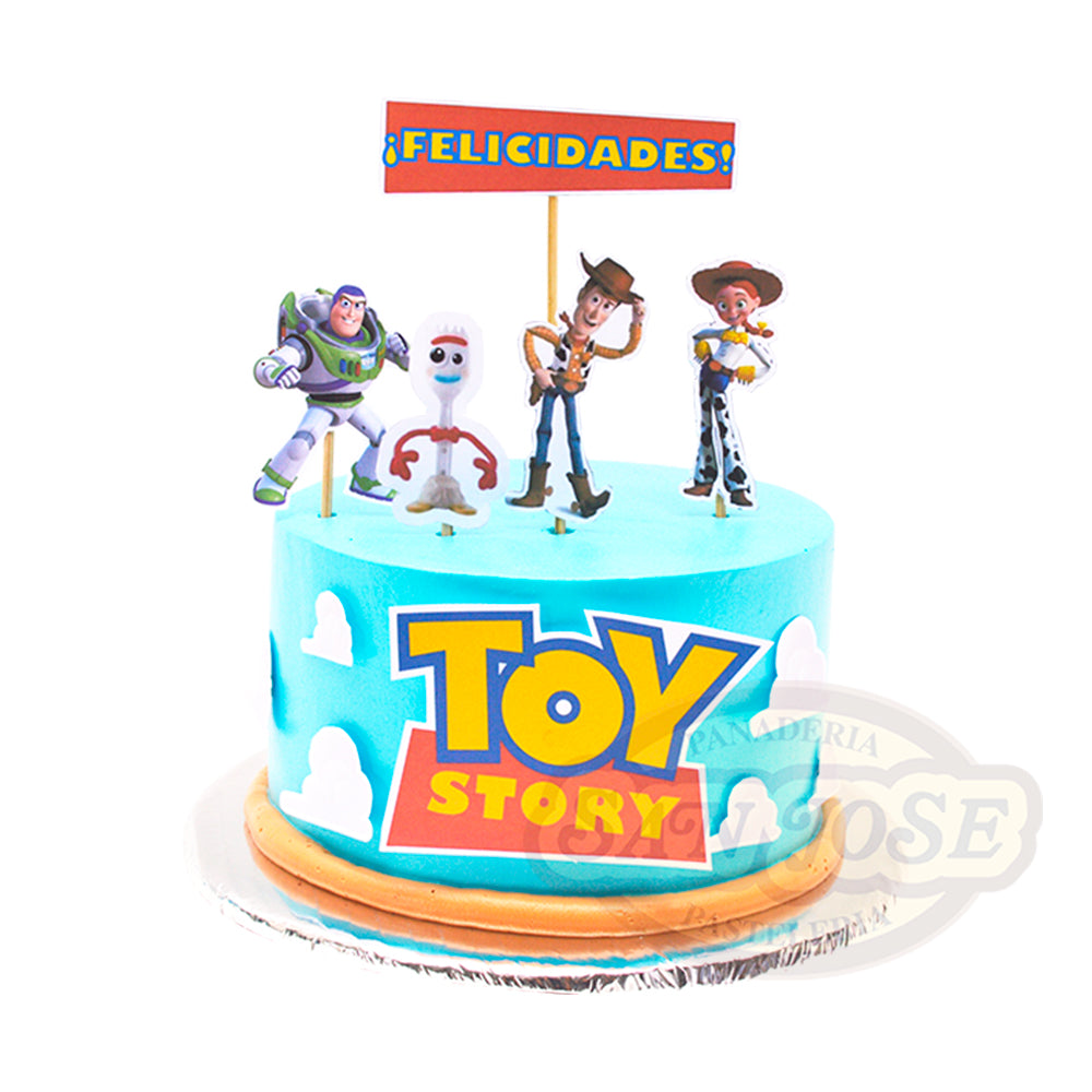Toy Story Celebration, Pastel Decorado De Fondant 