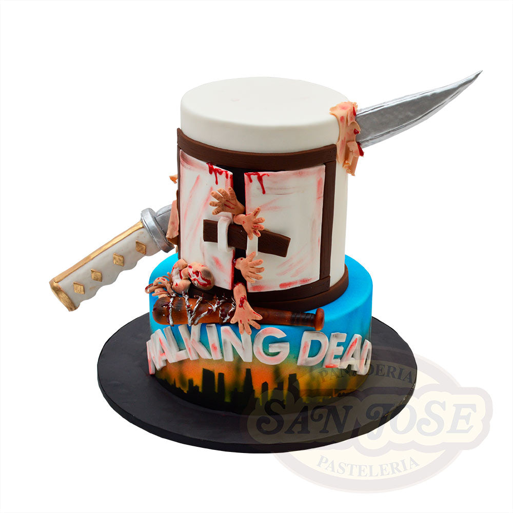 Walking Dead Fondant - Pastelería San José