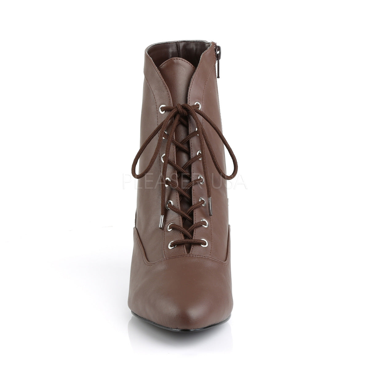 2 inch lace up boots