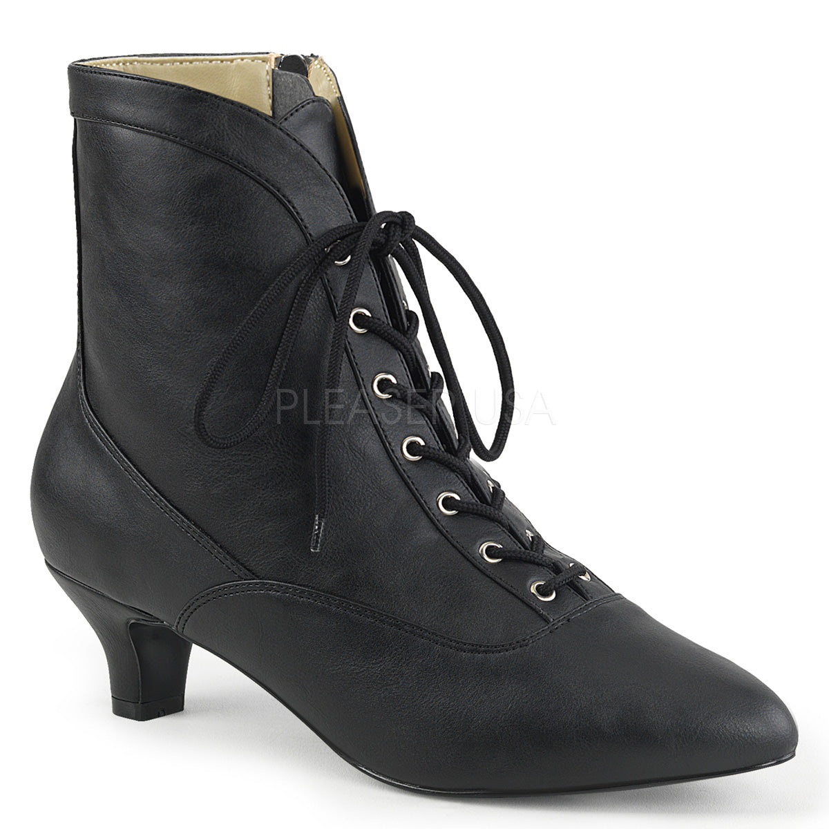 black boots 2 inch heel