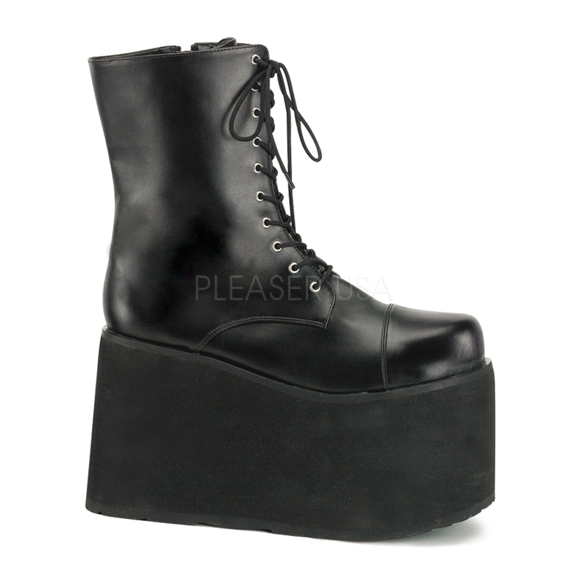 5 inch wedge boots