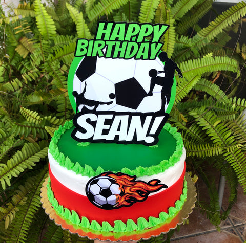 Buttercream Soccer Cake – The Office Cake