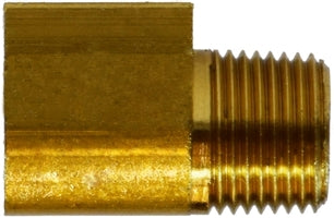 BRASS INVERTED FLARE 45 DEGREE ELBOW - SAE 040302 