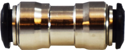 20604N by Midland | Push-In Fitting | Metric Union | 12mm Tube OD | Nickel Plated Brass