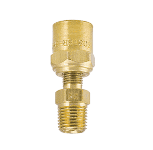 NEW (2) PK. BRASS 3/8 IN. MNPT X HOSE BARB STRAIGHT FITTING FOR 3/8 IN. ID  HOSE 