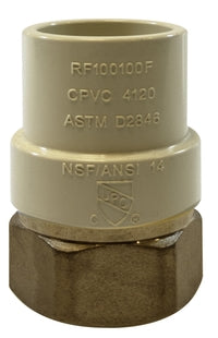 Lead Free CPVC Brass Adapter Fittings