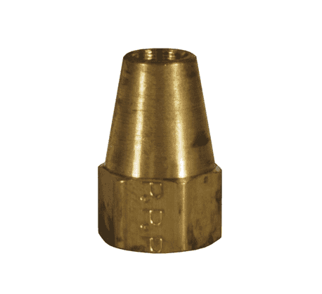 41FL-8 Dixon Valve Brass SAE 45 deg. Flare Fitting - Long Nut - 1/2 T —  HoseWarehouse