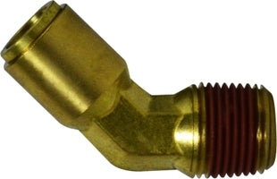 Lead Free Brass Compression Fittings - 45 Degree Elbows - 1/2