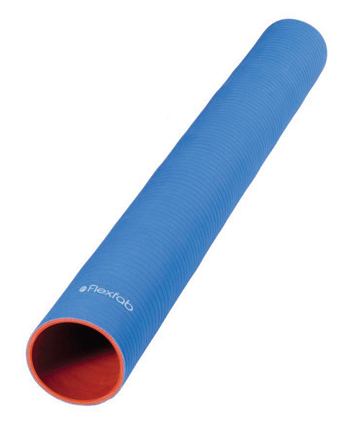 Flexfab 5526-038, 3/8 x 600 ft Blue Silicone Heater Hose, .38 (Reel) —  hpcouplers