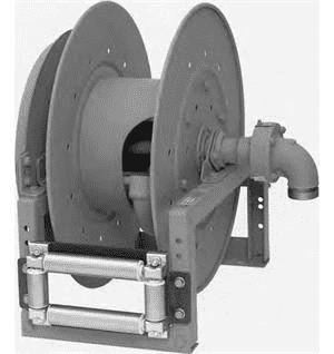 Hose reel - SS800 - HANNAY REELS - spring rewind / fixed / wall-mounted