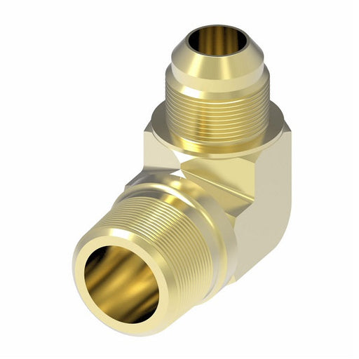DANFOSS POWER SOLUTIONS (AEROQUIP INC-ALTERNATE) Brass Compression To Male  NPT 90 Elbow 69X6 Hydraulic Supply Co.