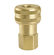 Foster 6 Series Brass Quick Coupler 3/4 Body 3/4 NPT Air Hose and Water Fittings 