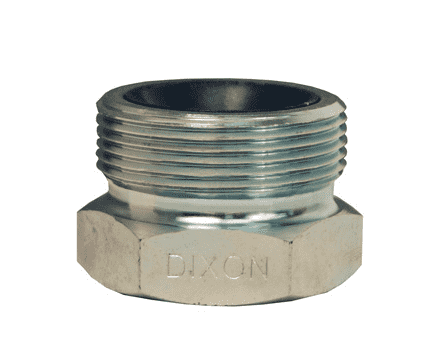 GB38 Dixon 3" Plated Iron GJ Boss Ground Joint Seal - Female Spud