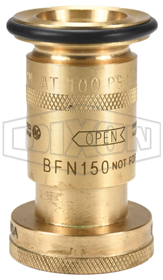 1-1/2 NST/ NH Fire Hose Nozzle Brass Fire Equipment Heavy Duty