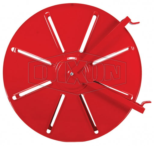 Swing Type 26 Large Fire Hose Storage Reel W/75' Hose & Brass