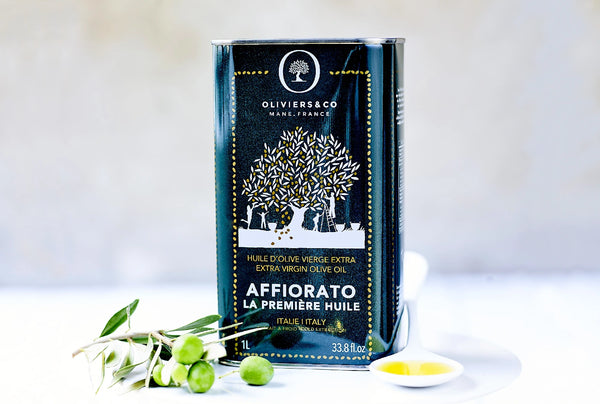 Affiorato ekstra jomfru olivenolie fra Sicilien, ny høst, Oliviers & co