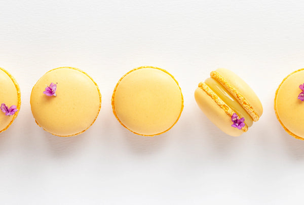 Opskrift macarons med mandarinolivenolie Maja Vase x Oliviers & Co