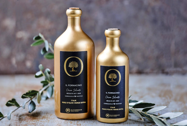 Guldvinder NYIOOC 2023 olivenoliekonkurrence, Il Fornacino ekstra jomfru olivenolie, Oliviers & Co