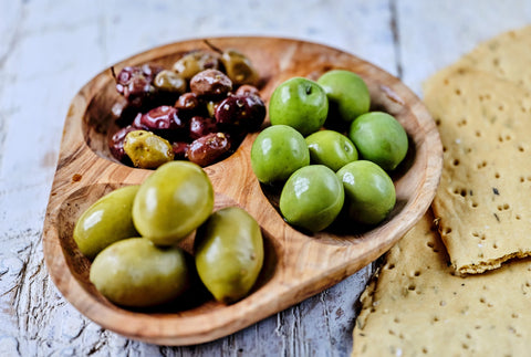 Nocellara del belice, græske oliven og bella di spagna oliven fra Oliviers & Co