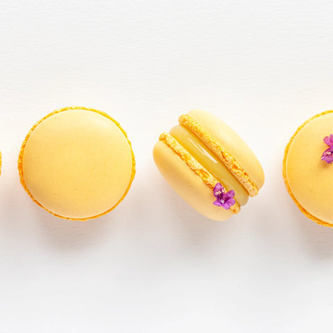 Macarons med mandarinolivenolie af Maja Vase, Oliviers & Co