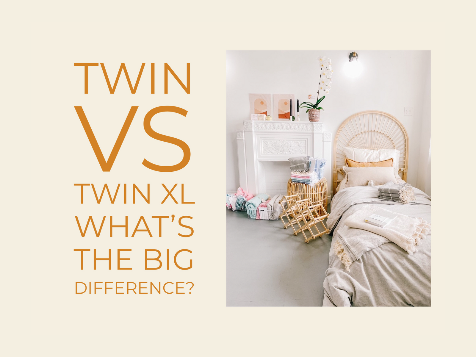 What's the Difference Between Twin XL and Standard Twin Bedding?