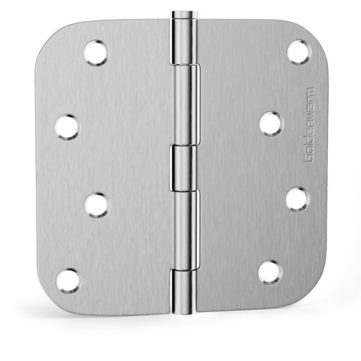 Goldenwarm 4 Inch x 3 Inch Non-Mortise Stainless Steel Brushed