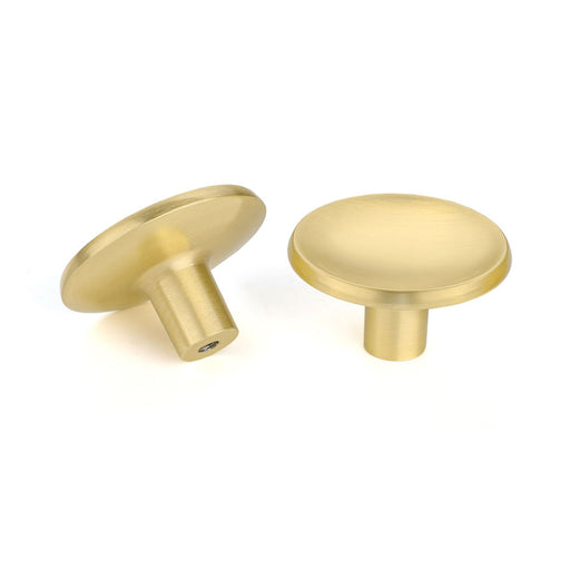 Round Cabinet Knobs Gold Drawer Knobs Brass Cupboard Door Knobs for Ki —  Goldenwarm