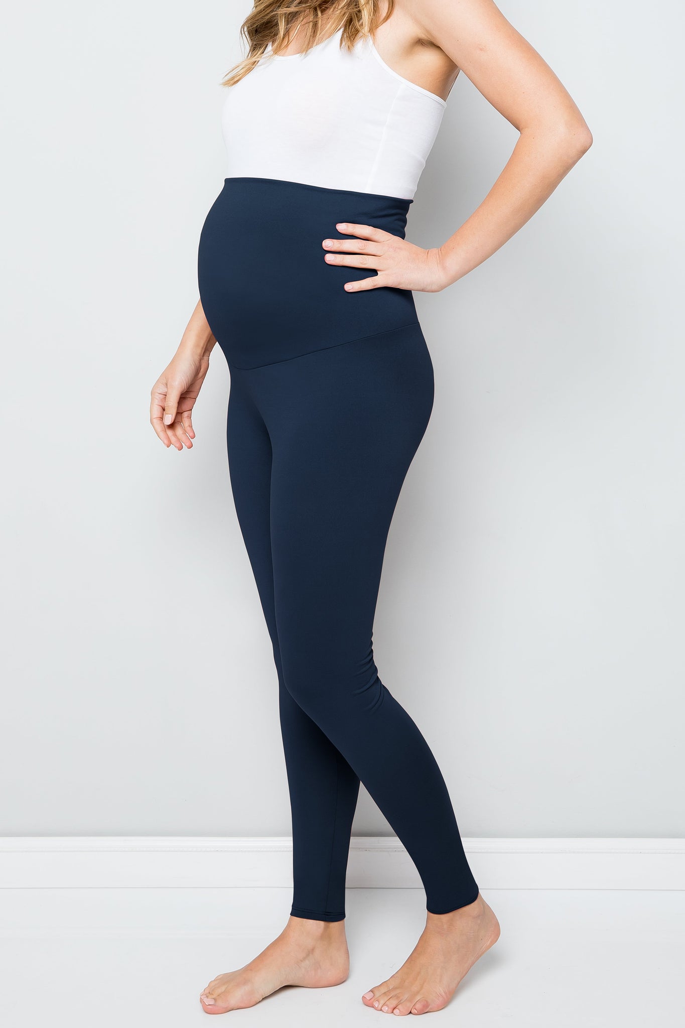 My Bump Buttery Ultra Soft Over the Belly Lounge Maternity Pants
