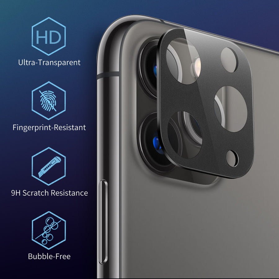 iPhone 11 Pro/11 Pro Max Full cover Camera Lens Protector – tezweedstore