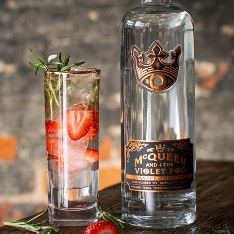 Strawberry Tonic Gin Cocktail Recipe