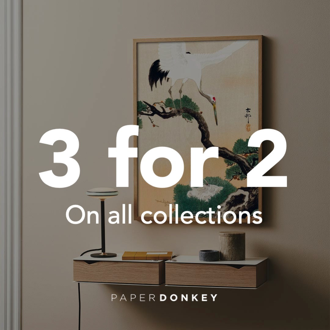 3 for 2 on all art prints