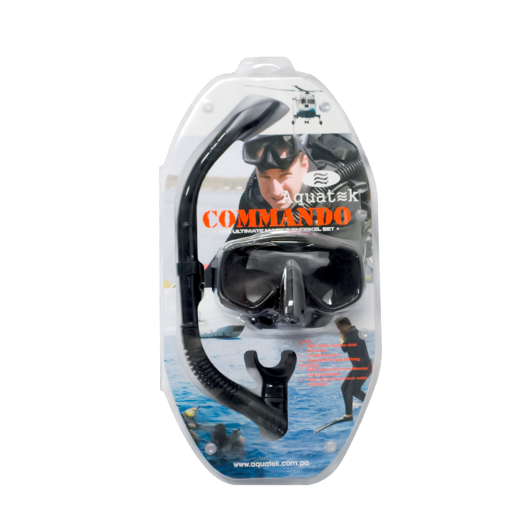 Gafas de buceo de snorkel para adultos Set Silic Anti Fog Lar