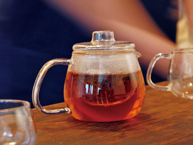 Glass Teapot – 1.2 Lit – Hebden Tea