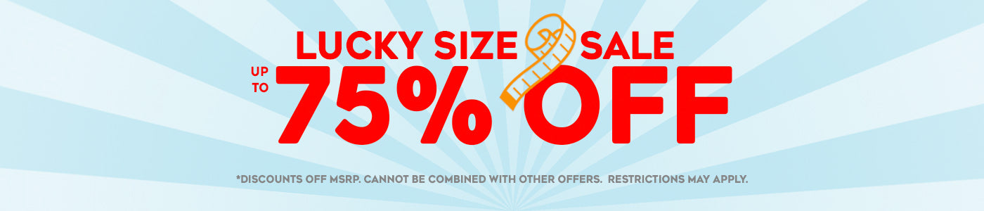 Lucky Size Sale