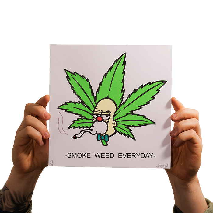 Smoke Weed Everyday Moosey Art Gallery
