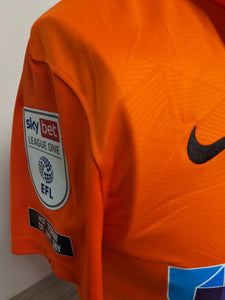 Goal Scorer Jordy Hiwula Signed, match-worn Third Shirt v Cheltenham Town