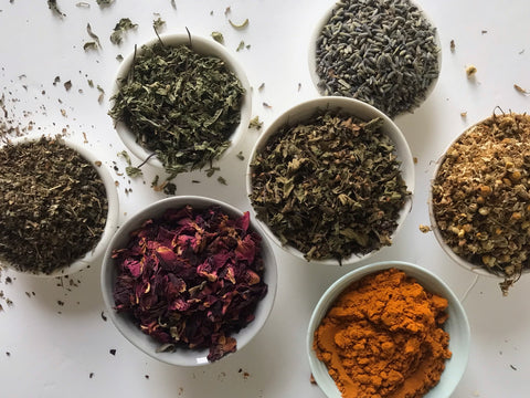 Teas for anxiety, as selected by Shanti at Shanti Chai & Co. 