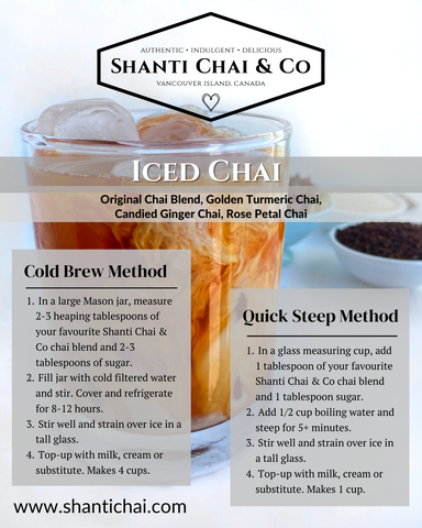 Iced Chai Tea Latte Recipe - Evolving Table