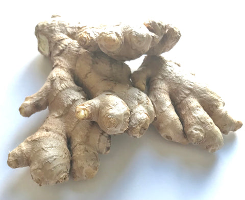 Ginger comes in many forms, here it is pictured fresh. Ginger is an incredible adaptogen.