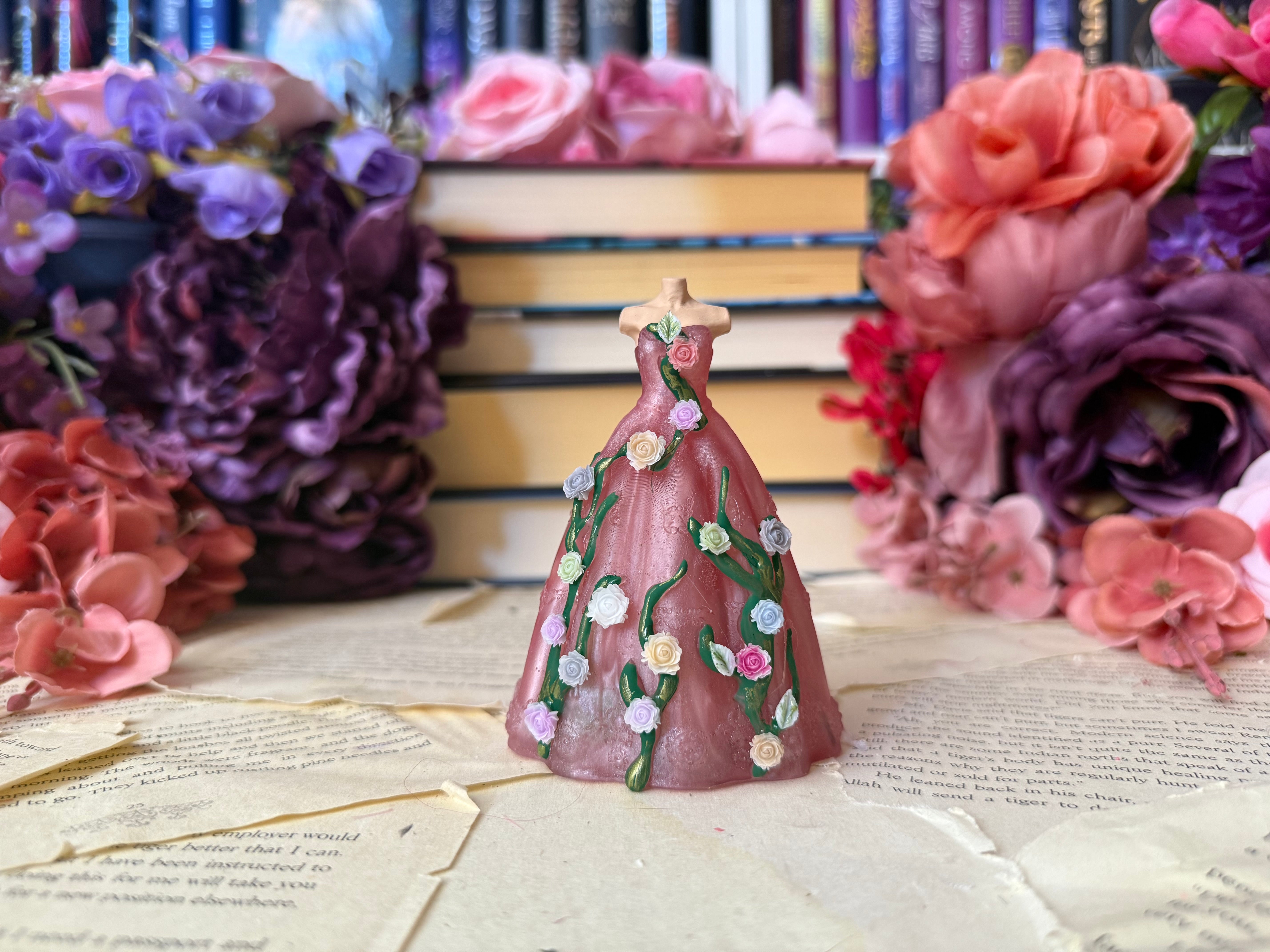 Shelf decor drop *made w/ permission* acotar spring dress preorder