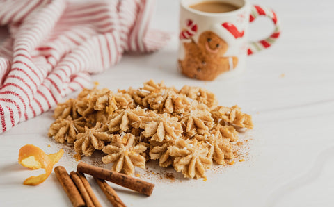 cinnamon orange spritz cookies