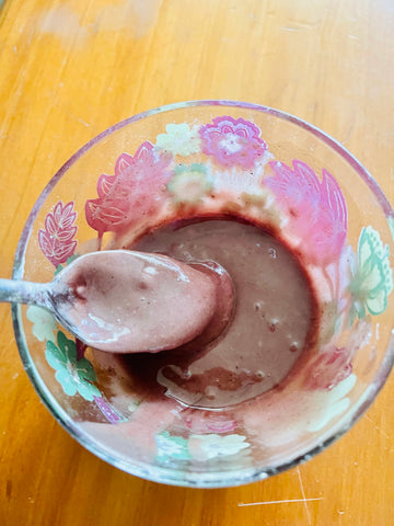 elderberry syrup glaze for lemon muffins