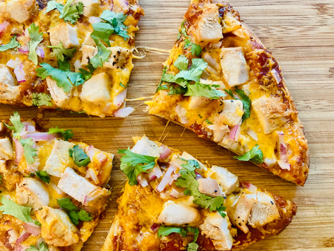 bbq flatbread pizza