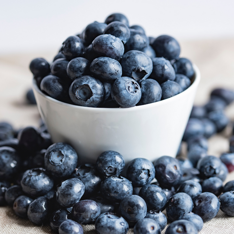 blueberries in a bowl, high antioxidants