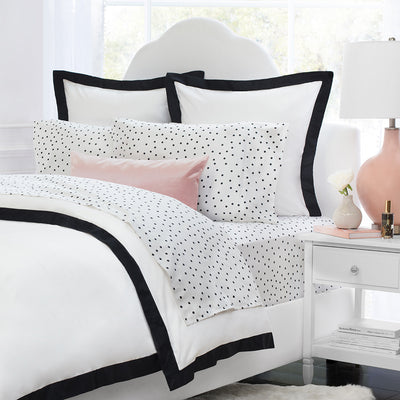 black and white bedding double
