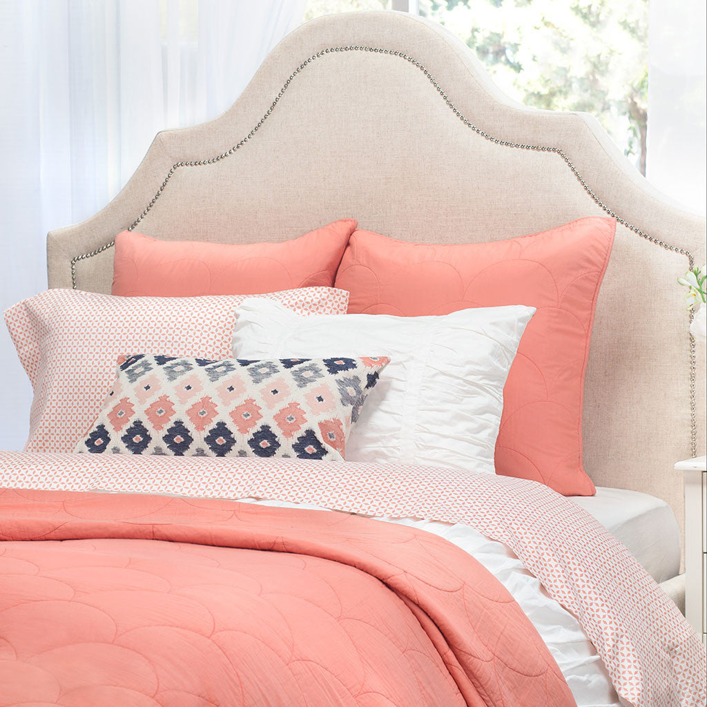 coral quilt bedding