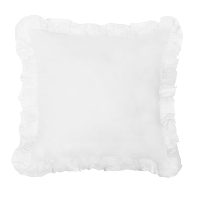 white throw pillows