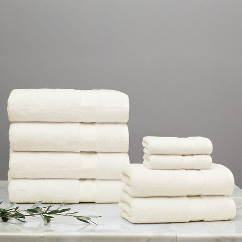 Classic Ivory Towel Resort Bundle (4 Wash + 4 Hand + 4 Bath Towels