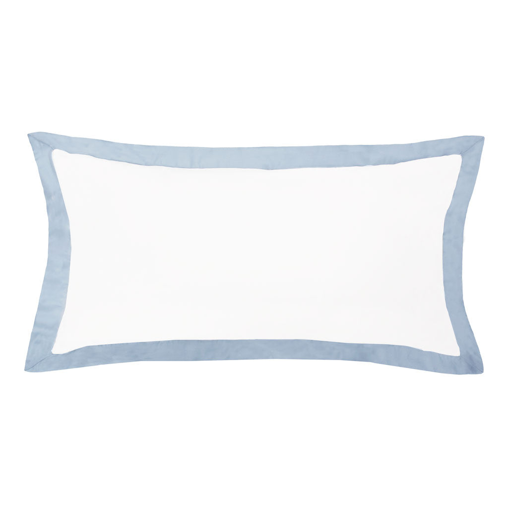 blue and tan pillows